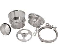Обратный клапан NEWKEY Clamp DIN32676 нержавеющий, AISI304 DN65, (CF8), PN8 NK-CSCLP65/4