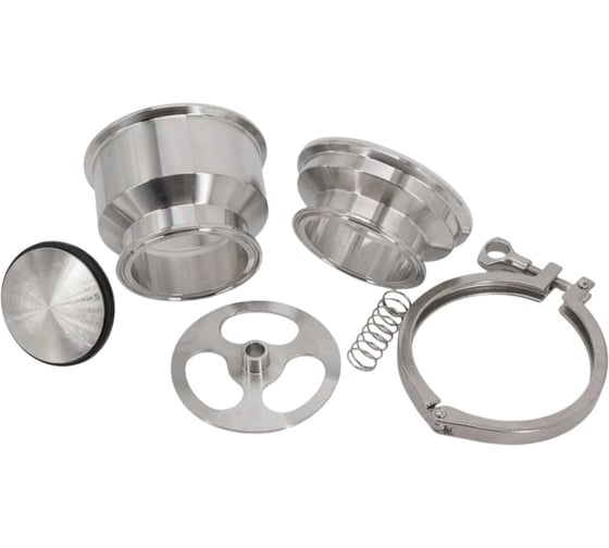 Обратный клапан NEWKEY Clamp DIN32676 нержавеющий, AISI304 DN65, (CF8), PN8 NK-CSCLP65/4