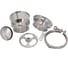 Обратный клапан NEWKEY Clamp DIN32676 нержавеющий, AISI304 DN65, (CF8), PN8 NK-CSCLP65/4 1