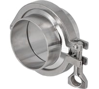 Clamp соединение в сборе NEWKEY DIN 32676, Silicon, AISI 304, DN65 (70мм) NK-CLPCSil65/4