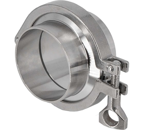Clamp соединение в сборе NEWKEY DIN 32676, Silicon, AISI 304, DN65 (70мм) NK-CLPCSil65/4