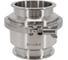 Обратный клапан NEWKEY Clamp DIN32676 нержавеющий, AISI304 DN 100, (CF8), PN8 NK-CSCLP100/4 1