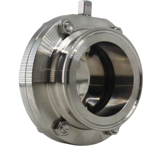 Затвор дисковый NEWKEY Clamp DIN нержавеющий, EPDM, AISI304 DN50 (2), (CF8), PN8 NK-DZCLPEPDM50/4