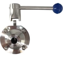Затвор дисковый NEWKEY Clamp DIN нержавеющий, EPDM, AISI304 DN15 (1/2), (CF8), PN8 NK-DZCLPEPDM15/4