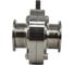 Затвор дисковый NEWKEY Clamp DIN нержавеющий, EPDM, AISI304 DN40 (1_1/2), (CF8), PN8 NK-DZCLPEPDM40/4 3