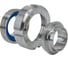 Молочная муфта в сборе NEWKEY DIN 11851, Silicon, AISI 304, DN40 (40мм) NK-MCCSil40/4 4