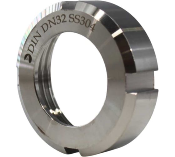 Шлицевая гайка NEWKEY AISI 304, DIN 11851, DN25 NK-SN25/4
