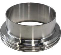 Резьбовой патрубок NEWKEY AISI 304, DIN 11851, DN 100 (104мм), L=45мм NK-PBrm100/4