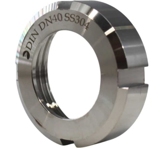 Шлицевая гайка NEWKEY AISI 304, DIN 11851, DN40 NK-SN40/4