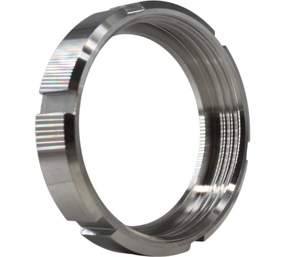 Шлицевая гайка NEWKEY AISI 304, DIN 11851, DN 100 NK-SN100/4