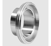 Резьбовой патрубок NEWKEY AISI 304, DIN 11851, DN80 (85мм), L=40мм NK-PBrm80/4