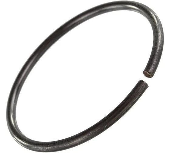 Стопорное кольцо ЦКИ Глобал DIN7993A/DIN9925 D 6, круглого сечения, без покрытия, 50шт 33407