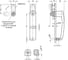 Замок Elesa+Ganter с ручкой GN 115.7-DK-22-SR 4687207437035 2