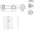 Винт Elesa+Ganter ISO 7379-12.9-8 М6х35, 6 шт 4687207438209 2