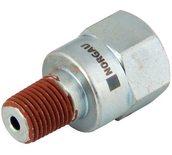 Переходник NORGAU резьбовой 1/4 npt наружная- 3/8 npt внутренняя 058132002