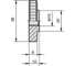 Ручка с накаткой KIPP K0144.10 2