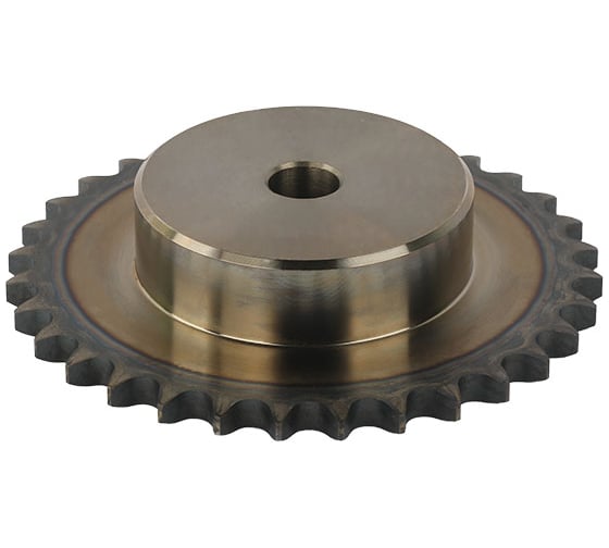 Звездочка со ступицей под расточку DONGHUA 05B-1 Z-13 с калеными зубьями для цепи с шагом 8мм (ПР-8-4,6 / 05В-1) 05B-1BH13 08932