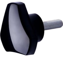 Ручка трехлепестковая Алтервиа с внешней резьбой, бакелит Арт. A51204.912250520