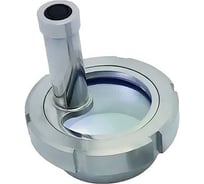 Диоптр гаечный TITAN LOCK под сварку, нержавеющий, со скребком, DN25, TL025DWWDS, TL025DWWDS