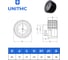Индикатор гравитационный UnitMC TF05003 10x65-10-I 7
