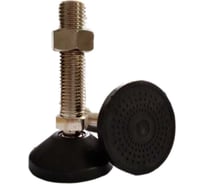 Опора регулируемая шарнирная UnitMC 80хМ24х100 (основание PA66, винт сталь) DG80-24100S