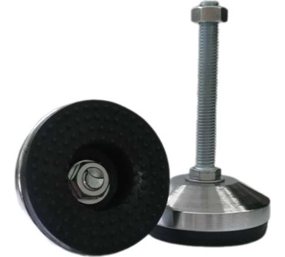 Опора винтовая регулируемая UnitMC 80хМ12х100 (основание сталь, винт сталь) 400204 80хМ12х100