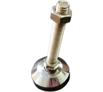 Опора регулируемая шарнирная UnitMC 50хМ12х80 (основание сталь, винт сталь) 400203 50xM12x80