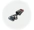 Замок регулируемый натяжной NIKSBIZ L 100-115 из оцинкованной стали, замок лягушка (50шт) М402ц50 2