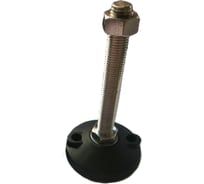 Опора винтовая регулируемая UnitMC 100хМ20х150 (основание PA66, винт сталь нержавеющая) 400202 100xM20x150 SS