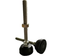 Опора регулируемая шарнирная UnitMC 40хМ10х100 (основание РА66, винт сталь нержавеющая) DGS40-10100SS