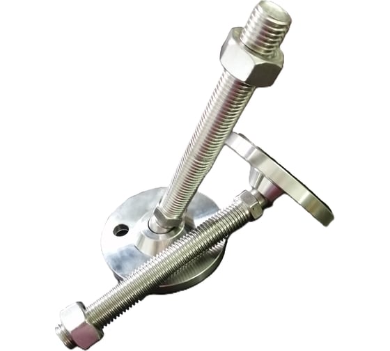 Опора регулируемая шарнирная UnitMC 100хМ20х150 (основание сталь, винт нержавеющая сталь) 400203 10хМ20х150 SUS 400203 100xM20x150 SUS