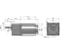 Регулируемый мотор-редуктор WANSHSIN 6 Вт 130 об/мин 220 В 60YT06WGV22X/60GK10H 3