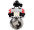 Затвор DN.ru 304-304-EPDM-2W-C-H Ду25 Ру10, с пн.прив. DA-052, пн.распр. PND1-T10-220VAC NAMUR, БКВ LSB-210 D050-110125 1