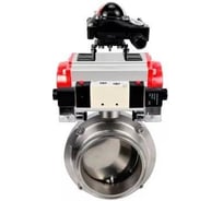 Затвор DN.ru 304-304-EPDM-2W-T-H Ду15 Ру10, с пн.прив. DA-065, пн.распр. PND1-T08-220VAC NAMUR, БКВ LSB-210 D050-110453