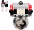 Затвор DN.ru 304-304-EPDM-2W-W-H Ду32 Ру10, с пн.прив. DA-065, пн.распр. PND1-T10-220VAC NAMUR, БПВ D050-111483 1