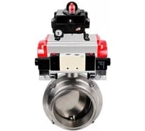 Затвор DN.ru 304-304-EPDM-2W-C-H Ду80 Ру10, с пн.прив. DA-052, пн.распр. PND1-T10-220VAC NAMUR, БКВ LSB-410 D050-110171