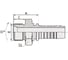 Рукав высокого давления в сборе TITAN LOCK GEYSER-16-2SN-400 DK M27X1.5(Г)-DK M27X1.5(Г) VK00-00004680 3