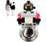Затвор DN.ru 304-304-EPDM-2W-T-H Ду25 Ру10, с пневмоприводом DA-065, пневмораспределитель PND1-T08-220VAC NAMUR, БКВ LSB-510, БПВ D050-110547 1