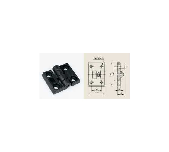 Петля (шарнир) для дверей Holzer Flexo 733 50х62 P733