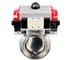 Затвор DN.ru 304-304-EPDM-2W-T-H Ду20 Ру10, с пн.прив. DA-052, пн.распр. PND1-T10-220VAC NAMUR D050-110564 1