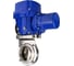 Затвор дисковый DN.ru 304-304-Sil-2W-W-H Ду50 Ру10 под приварку, пищевая нерж. сталь, эл.привод QT-W (M)-005 380В D050-89325 1