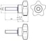 Ручка Elesa+Ganter VC.192/50 p-M10x40 66493 2