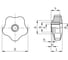 Ручка Elesa+Ganter VC.253/40 A-M8, 2 шт 66951 2