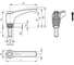 Ручка Elesa+Ganter ERX.63-p-M10x50-C1, 2 шт 234385-C1 2