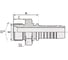 Фитинг TITAN LOCK DN 32 DK (Г) M52X2, уп. 1 шт., TL-DK32F52X2 2