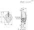 Ручка индикатора Elesa+Ganter MI.204/55-B6 40301 2