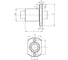 Линейный подшипник ISKRA LMH12-UU (KBH12PP), LMH12UU-ISKRA 2