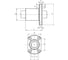 Линейный подшипник ISKRA LMH30-UU (KBH30PP), LMH30UU-ISKRA 2