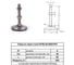 Опора из нержавеющей стали MVT.tech MF08.40.60SS MVT MF08.40.60SSMVT 3