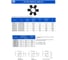 Упругий элемент для муфты EMT HRC 230 ELHRCN230EMT 2